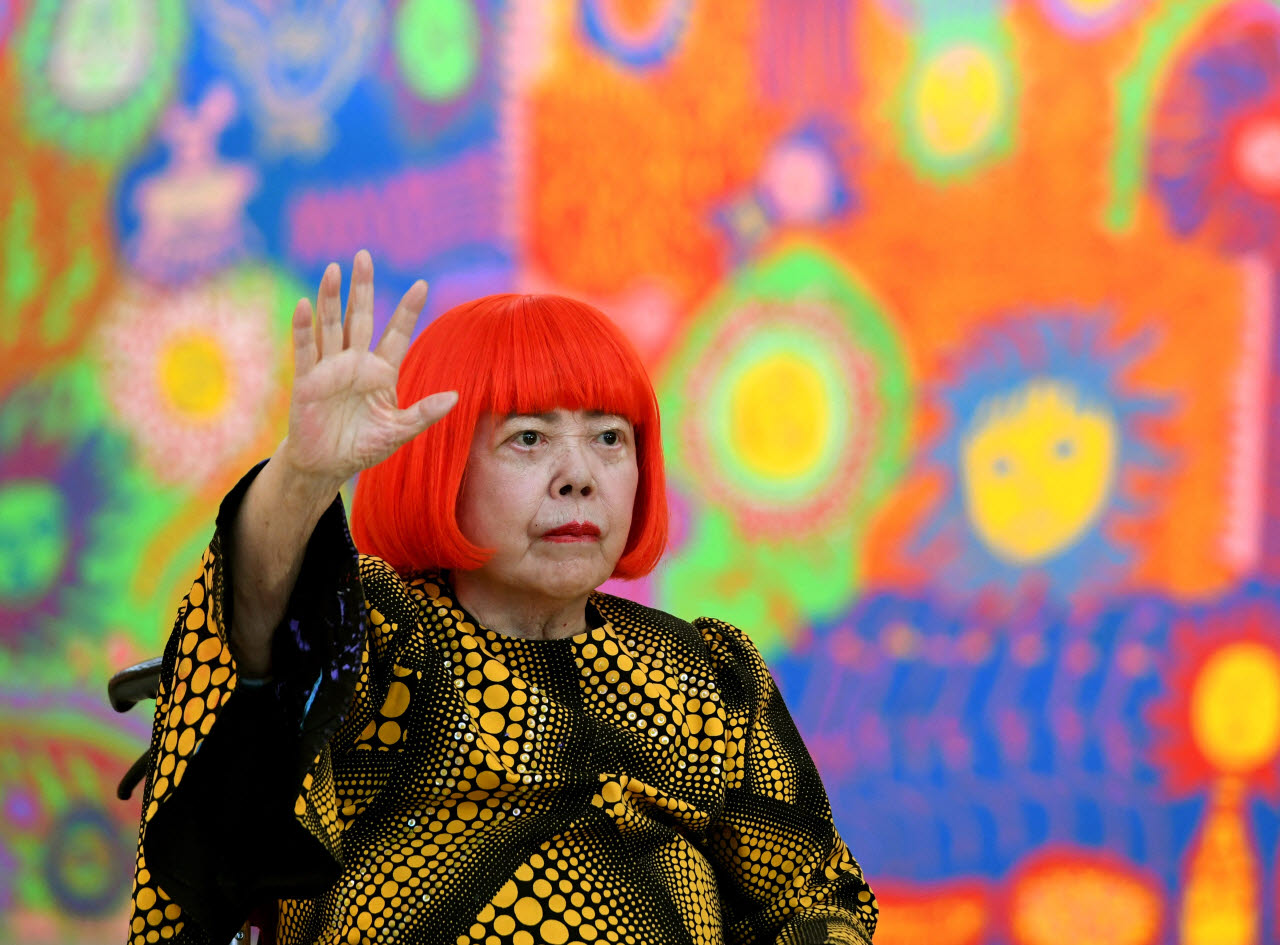 쿠사마 야요이. (사진=AFP)