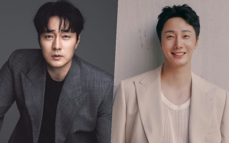 소지섭(왼쪽)과 정일우(사진=피프티원케이, 갤럭시코퍼레이션)