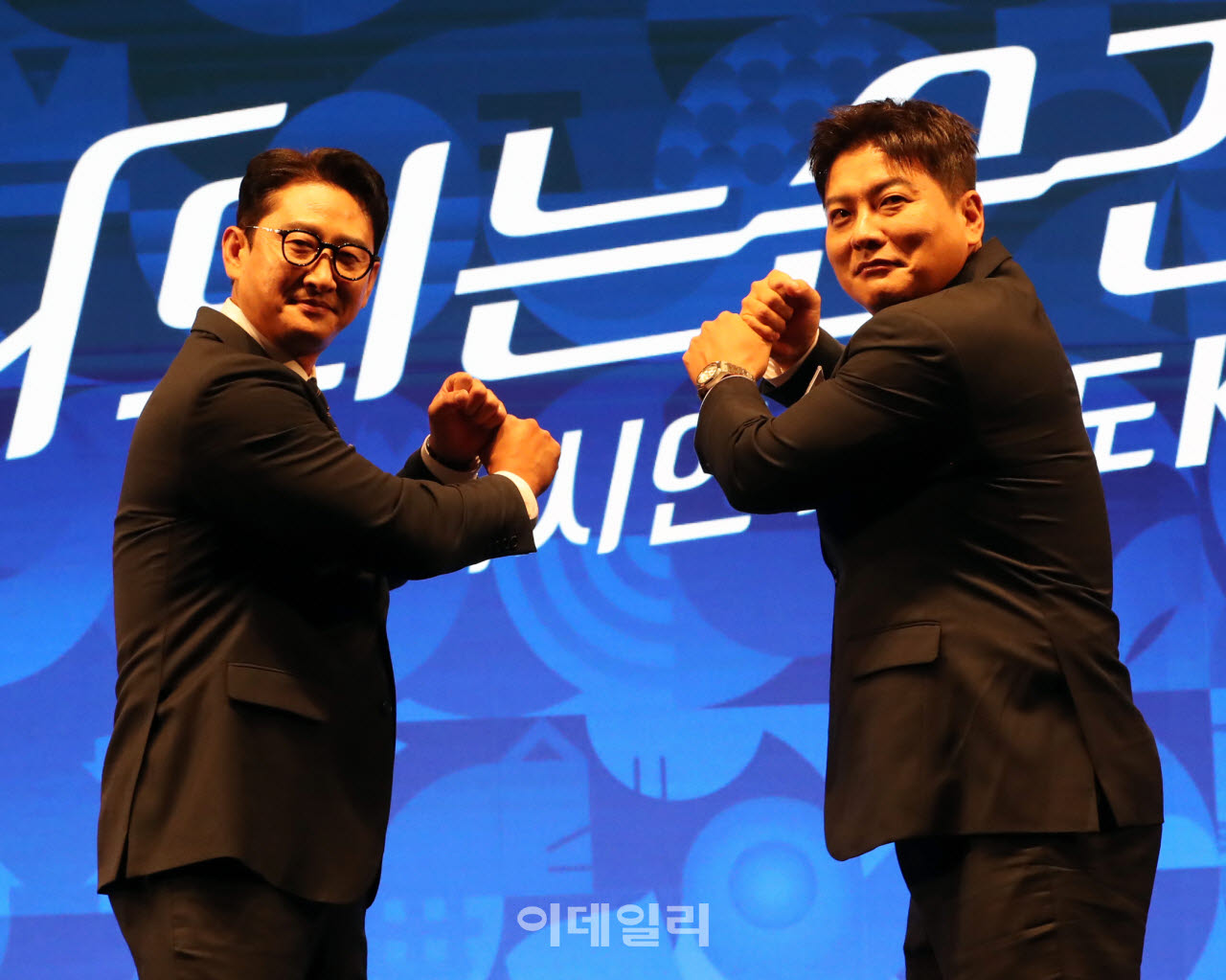 [포토] KBS 아시안게임 해설위원 김태균과 박용택