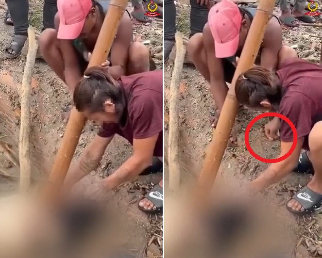 (사진=네팔 경찰 X 계정 'Nepal Police' 영상 캡처)