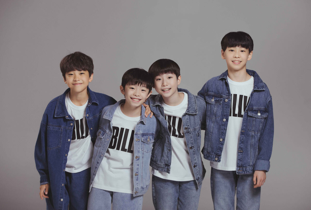 '4대 빌리'들. 왼쪽부터 박지후, 조윤우, 김우진, 김승주(사진=신시컴퍼니)