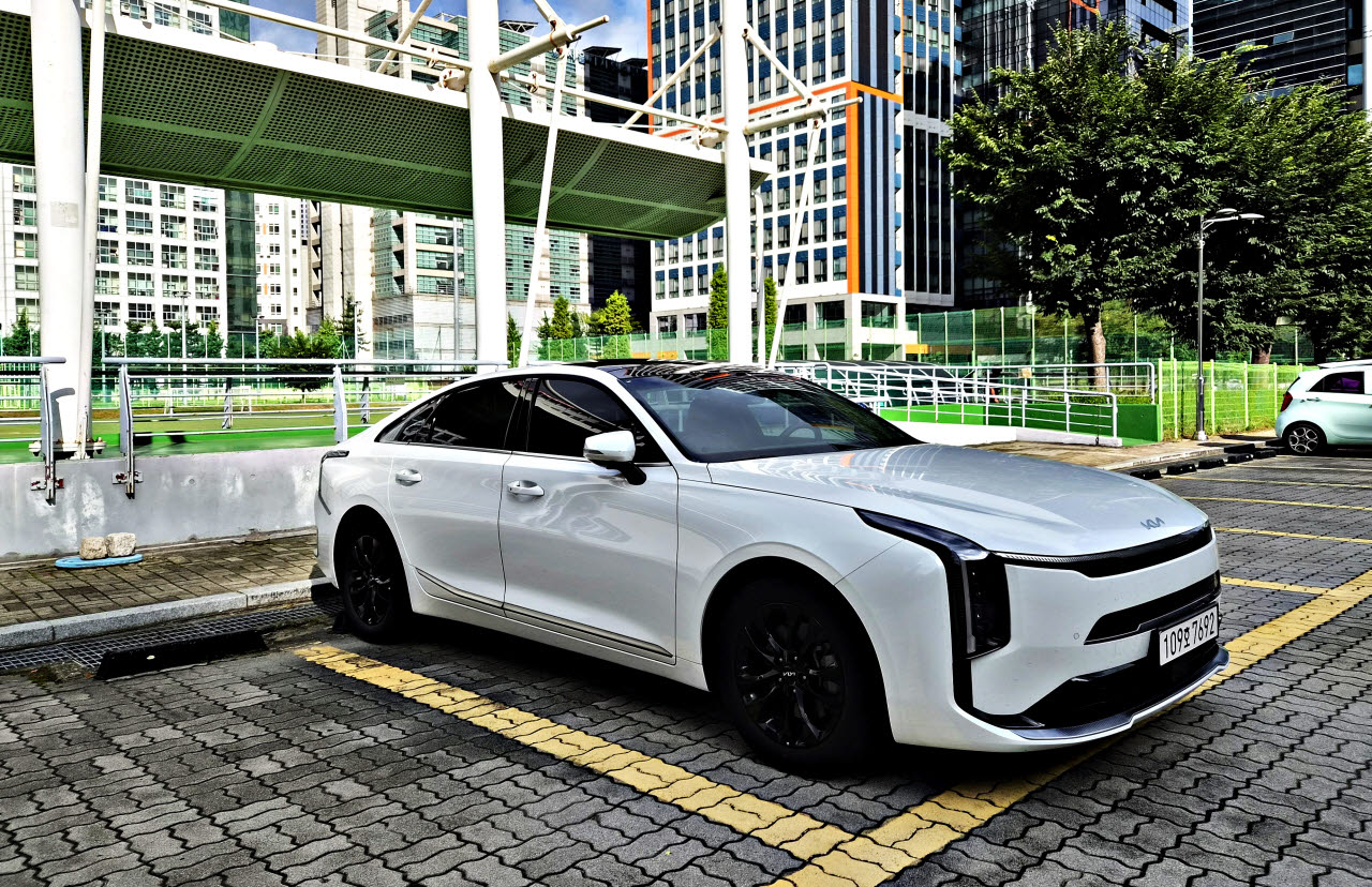 기아 더 뉴 K8 LPG (사진=이데일리 이배운 기자)