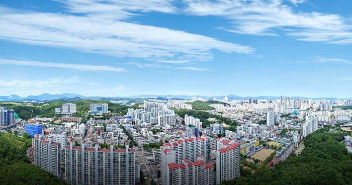 울산 남구 옥동 전경 (사진=동원개발)