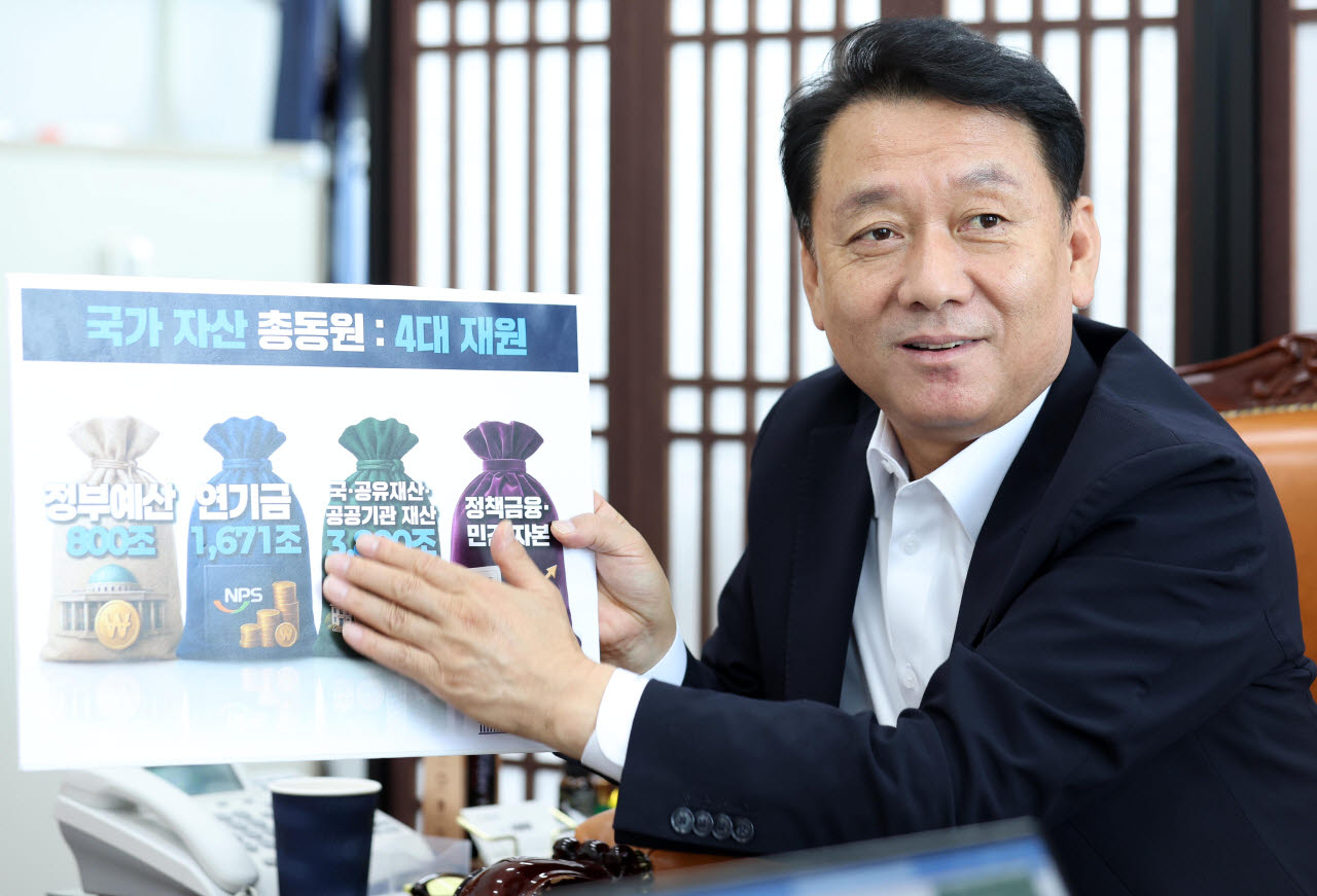 [이데일리 노진환 기자] 이광재 국회 예산결산특별위원장이 13일 서울 여의도 국회에서 이데일리와 인터뷰를 하고 있다.
