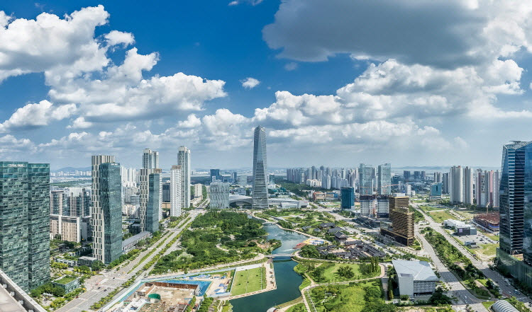 송도 IBD 전경 (사진=인천경제자유구역청)