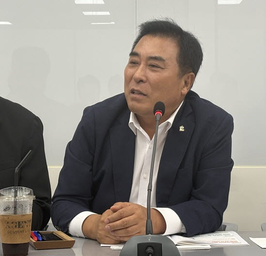 윤학수 대한전문건설협회 회장(사진=국토교통부 기자단)