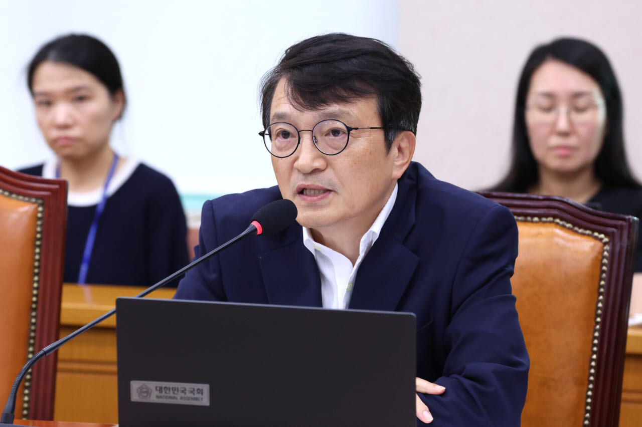 김의겸 더불어민주당 의원이 1일 서울 여의도 국회에서 열린 법제사법위원회 전체회의에서 발언하고 있다. (사진=뉴스1)