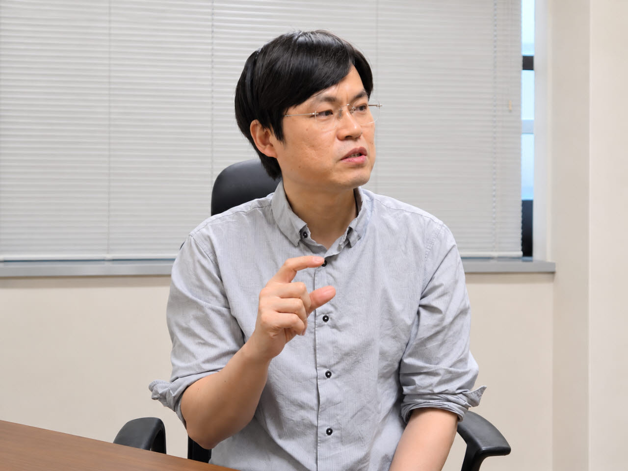 한국납세자연합회 사무총장을 맡고 있는 조형태 홍익대 경영대학 교수(세무학 전공)가 지난달 31일 서울시 마포구 홍익대학교에서 진행한 이데일리와의 인터뷰에서 답변하고 있다. (사진=서민지 기자)