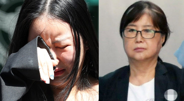 최서원(개명 전 최순실)씨 딸 정유라씨(왼쪽)와 최서원씨(사진=뉴시스/연합뉴스)