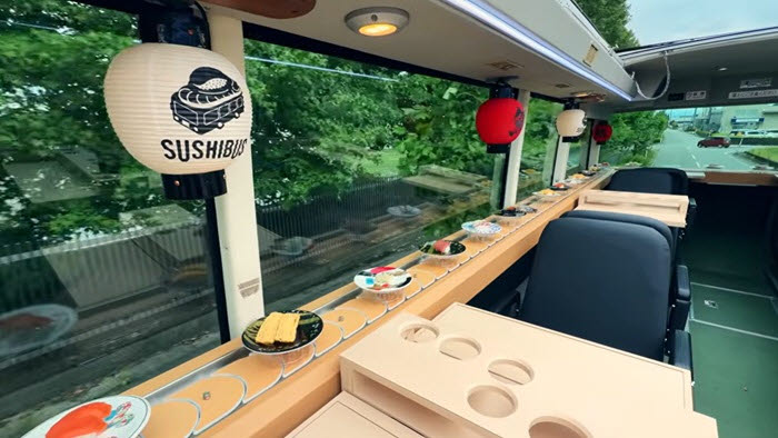 (사진=유튜브 'SUSHI BUS' 캡처)