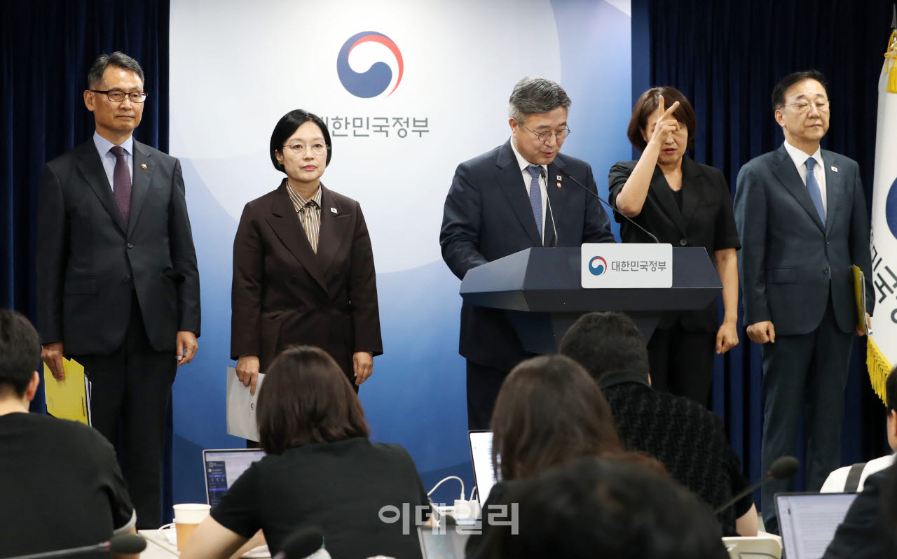 [포토] 공공기관 이전 및 기능 개혁 발표