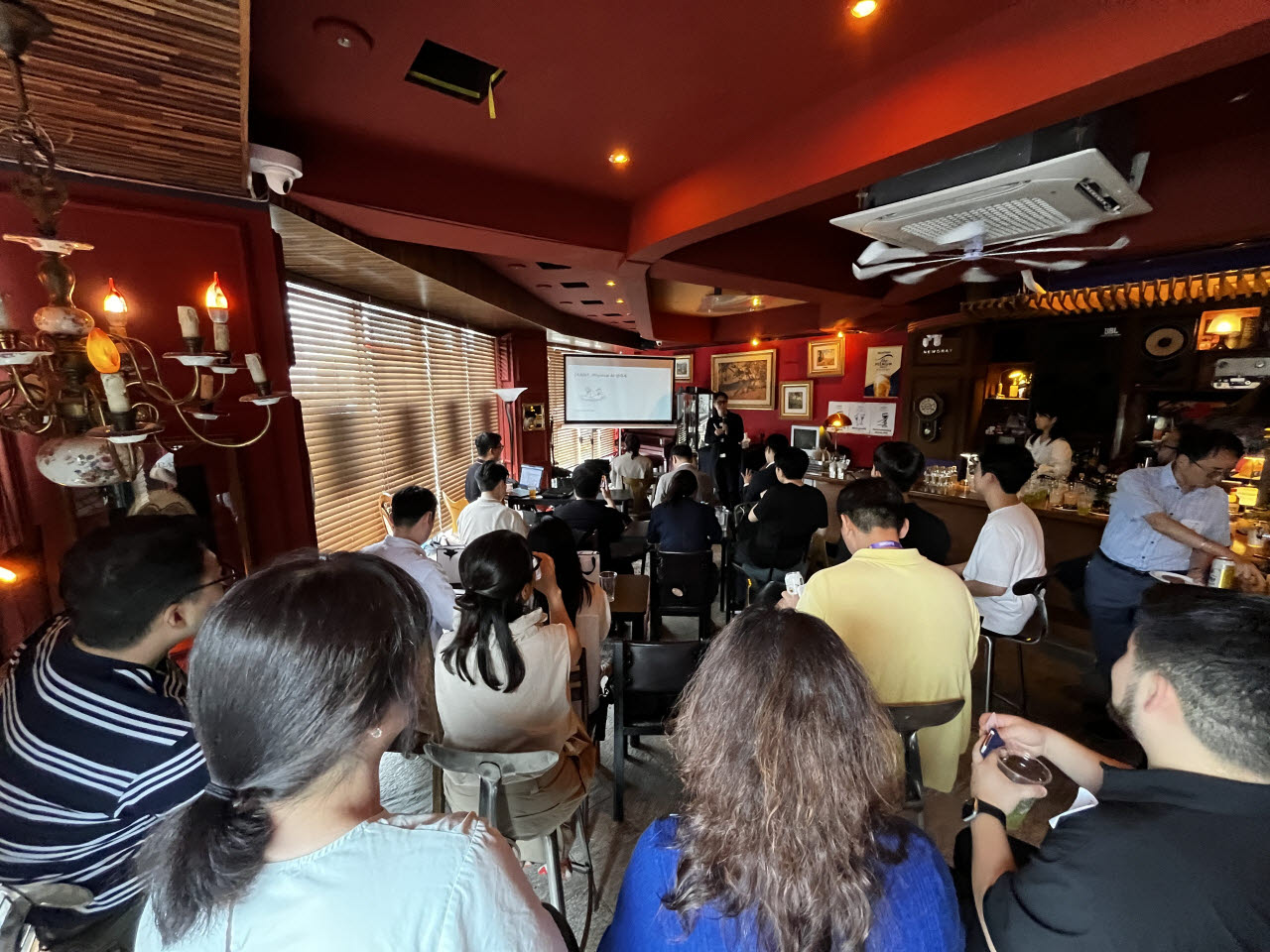 3일 대전스타트업파크에서 로봇 투자 밋업 행사가 열리고 있다. (사진=대전창조경제혁신센터)
