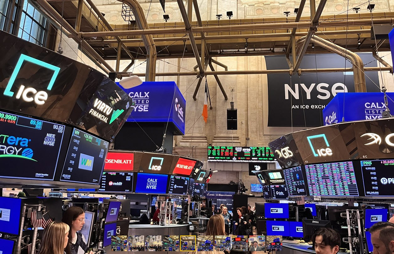 미국 뉴욕증권거래소(NYSE) 트레이딩 플로어.(사진=연합뉴스)
