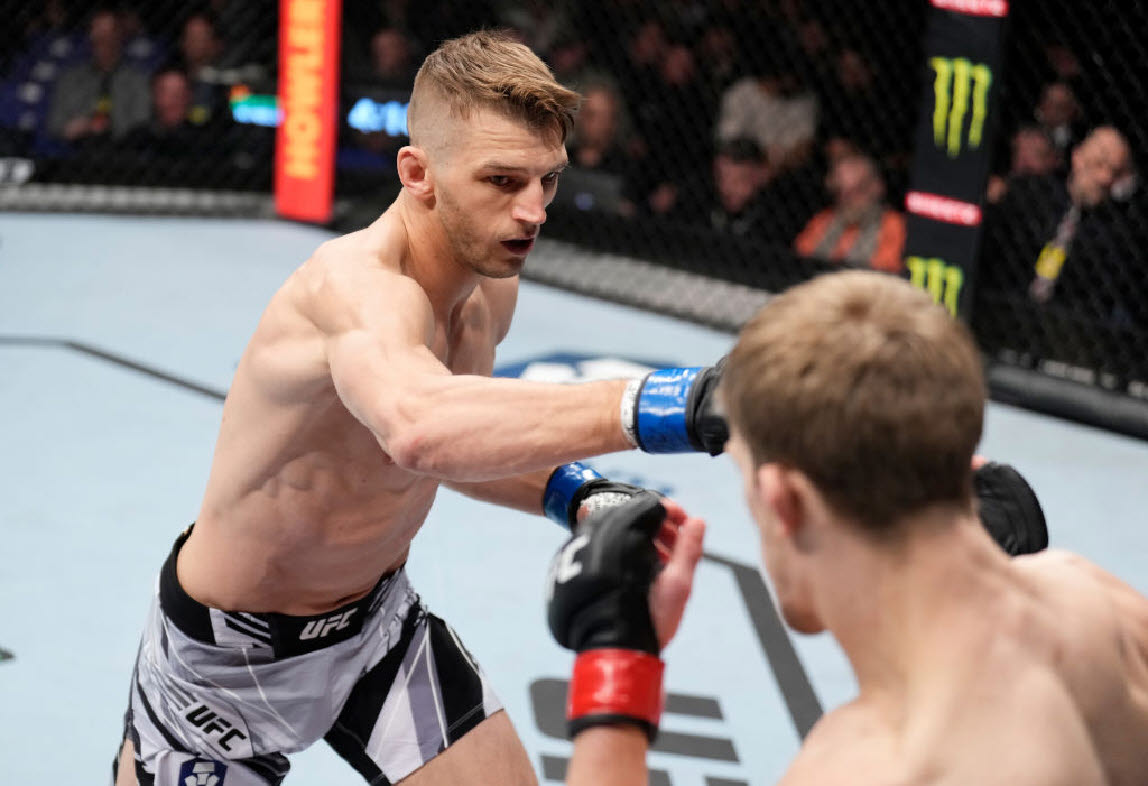 댄 후커. 사진=UFC