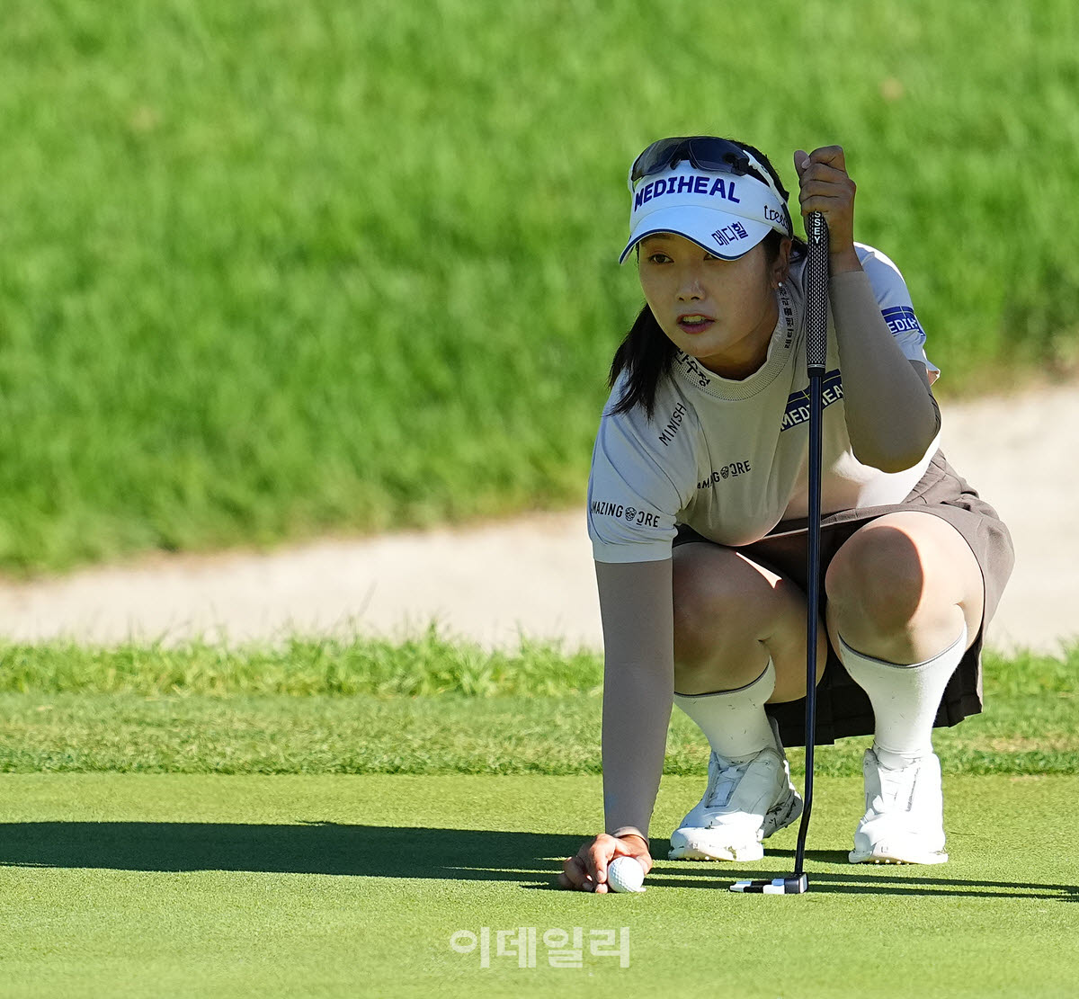 [포토]한진선,신중하게 라인을 본다