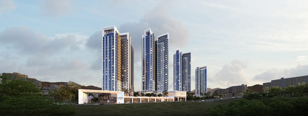 서울 강남구 도곡 르엘(도곡우성아파트 재건축정비사업) 투시도. (사진=롯데건설 제공)