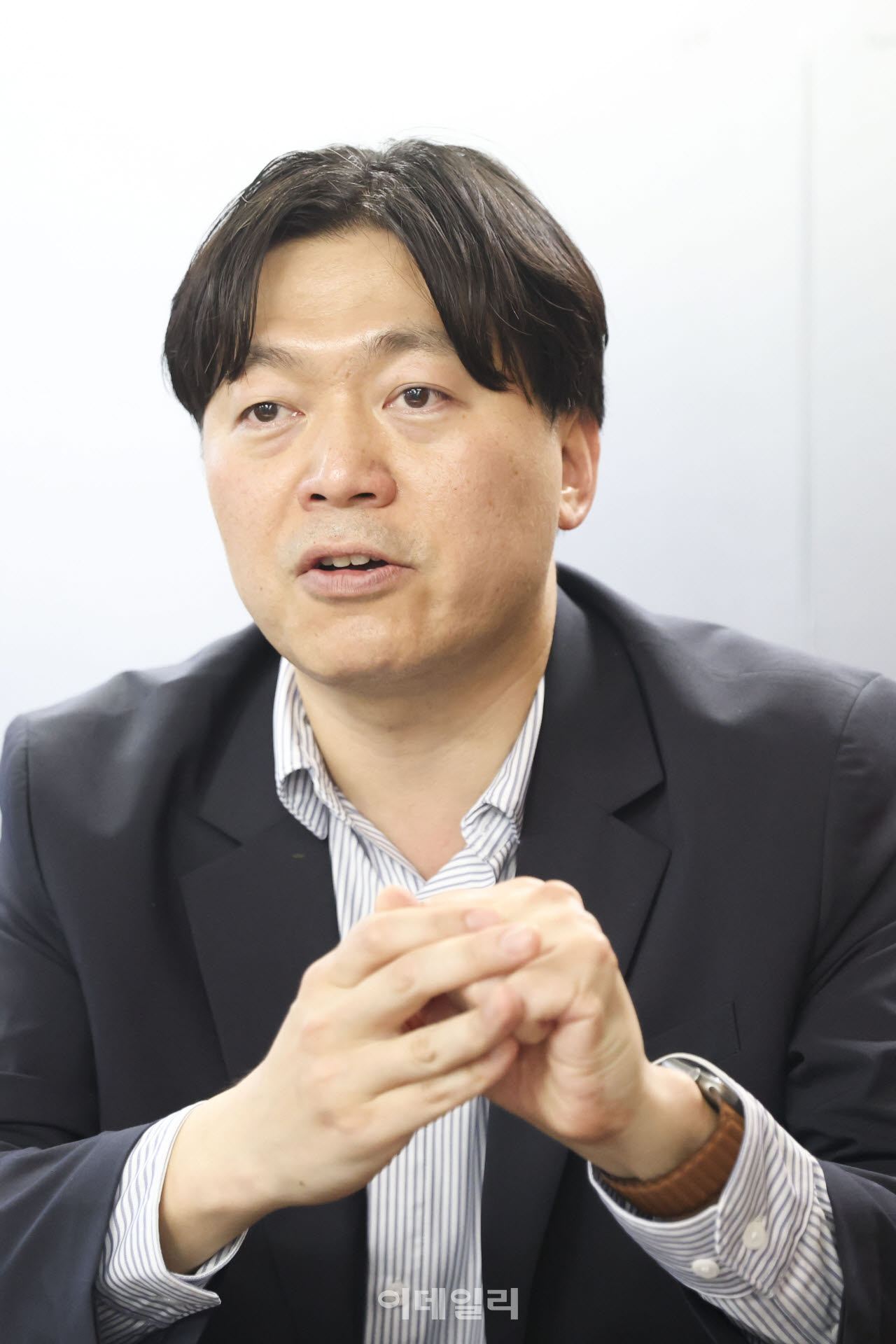 [이데일리 이영훈 기자] 차인환 서울대기술지주 대표가 이데일리와 인터뷰를 진행하고 있다.