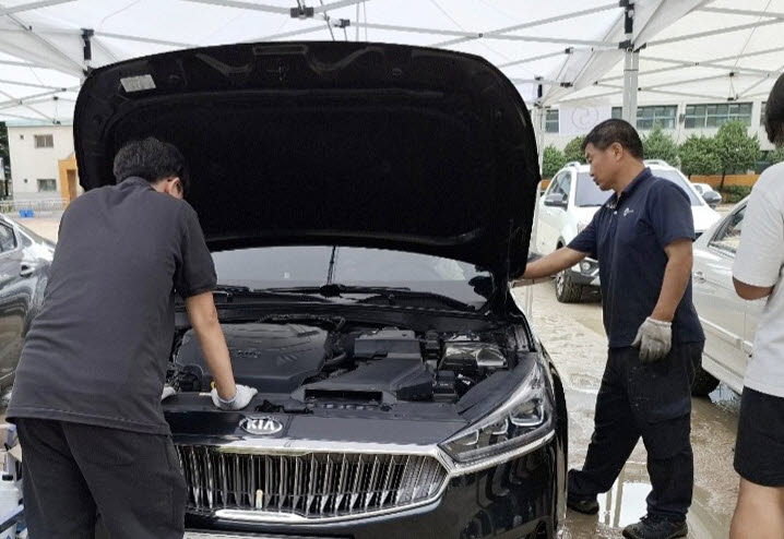 중구청이 지난해 실시한 추석맞이 무상점검. (사진=중구)
