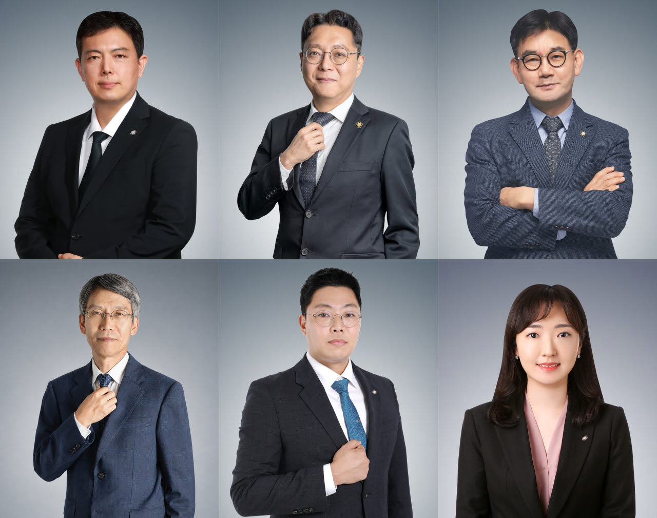 법무법인 대륜 공정거래TF 손계준(왼쪽 위부터 시계방향)·권일·최한식·정우영·김유정 변호사, 배진철 고문.(사진=대륜)
