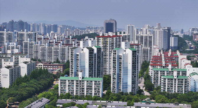 경기도 성남시 분당구 일대 아파트 단지 모습.(사진=연합뉴스)