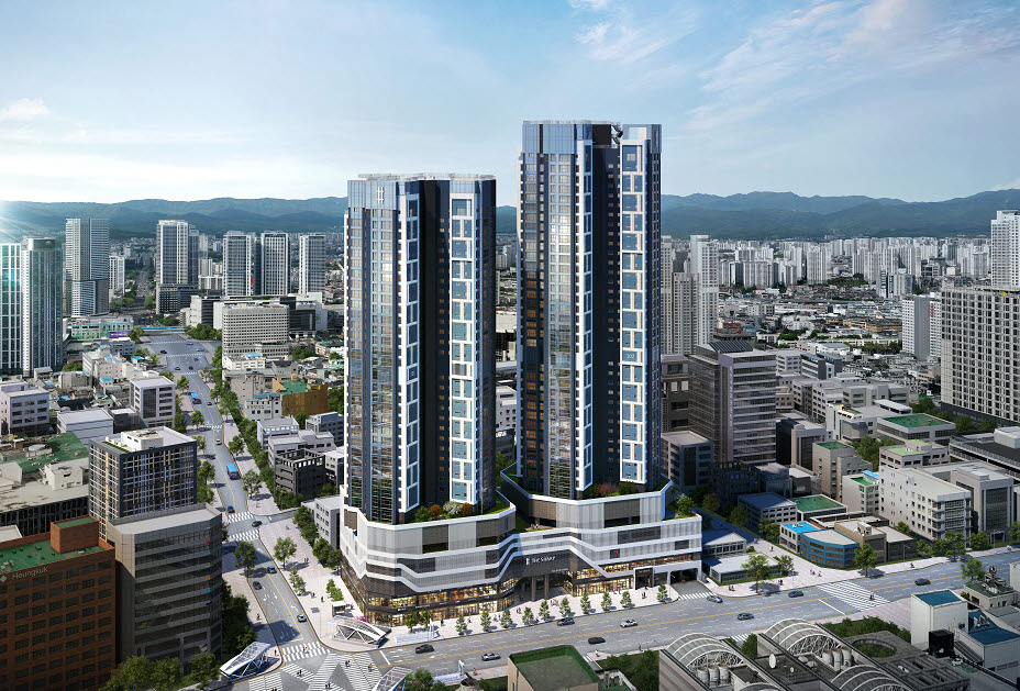 더샵 중앙로역센터폴 조감도.(사진=포스코이앤씨)
