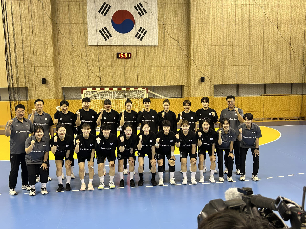 한국 여자 핸드볼 대표팀. 사진=대한핸드볼협회