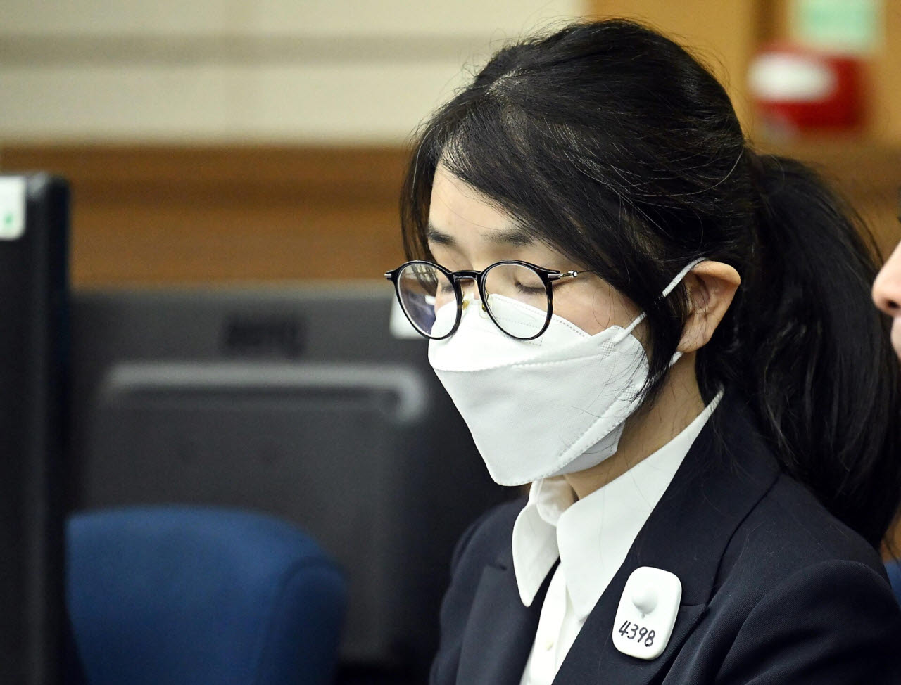 '통일교 뇌물수수 의혹' 김건희 여사 첫 재판 출석 (사진 = 뉴시스)