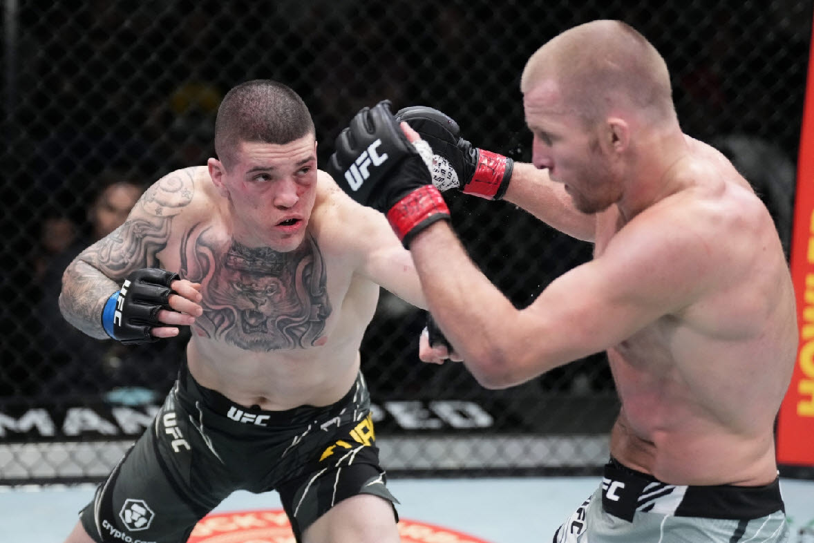 웰링턴 투르만(왼쪽). 사진=UFC