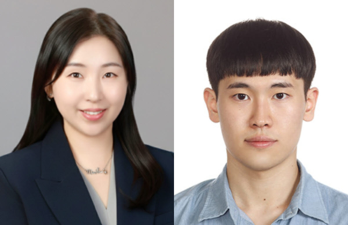 (왼쪽부터)성균관대의 권민혜 교수, 강구현 석사과정생. (사진=성균관대)