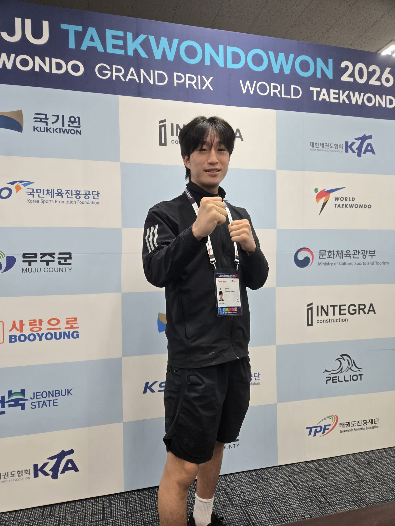 버추얼 태권도 국가대표로 2026 아이치-나고야 아시안게임에 나서는 안향식. 사진=이석무 기자