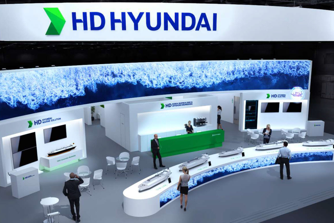 HD현대 '가스텍 2026' 부스 조감도 (사진=HD현대)