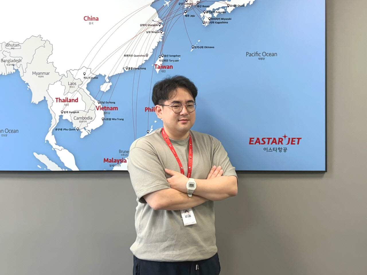 강태영 이스타항공 인사총무팀장 (사진=이데일리 이배운 기자)