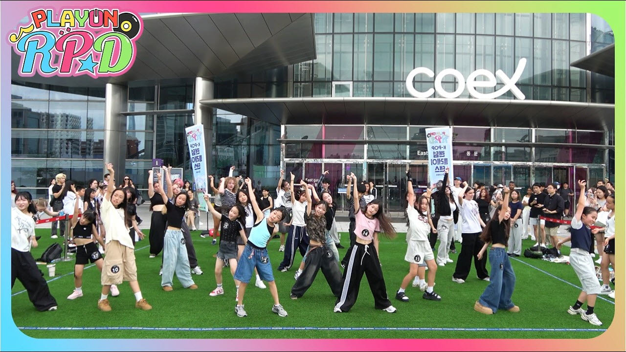 PLAYON_RPD 현장, 코엑스 K-POP 광장. (사진=케이타운포유)