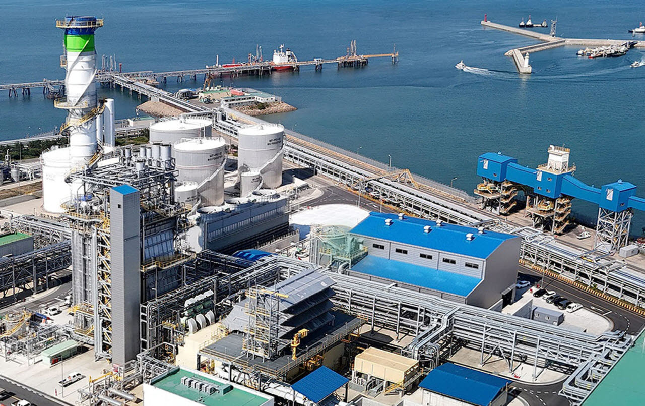 HD현대이앤에프 LNG 열병합발전소 전경.
