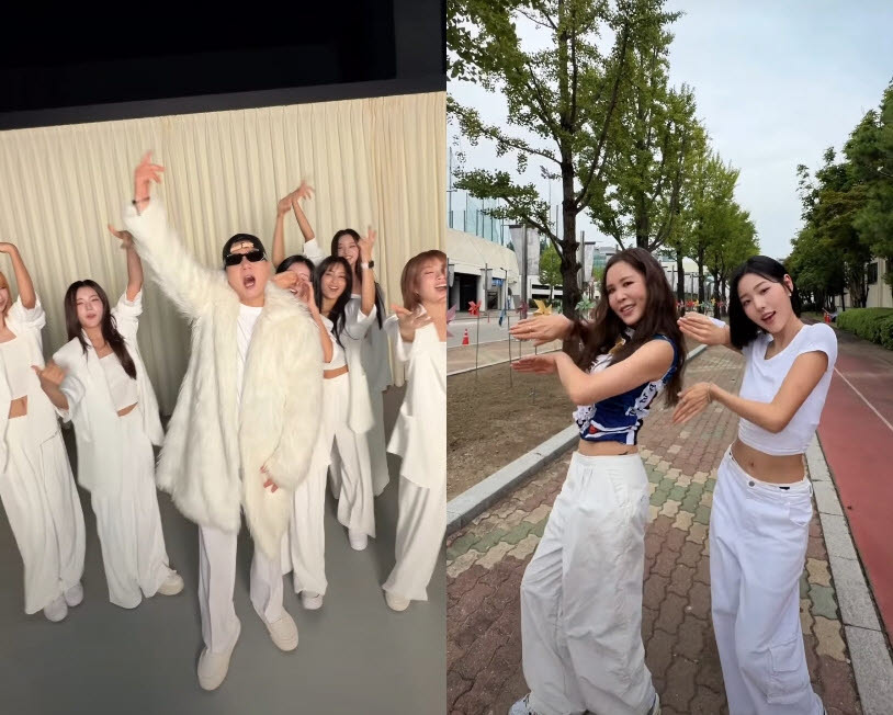 이상민, 채리나와 협업한 앳하트(사진=타이탄콘텐츠)