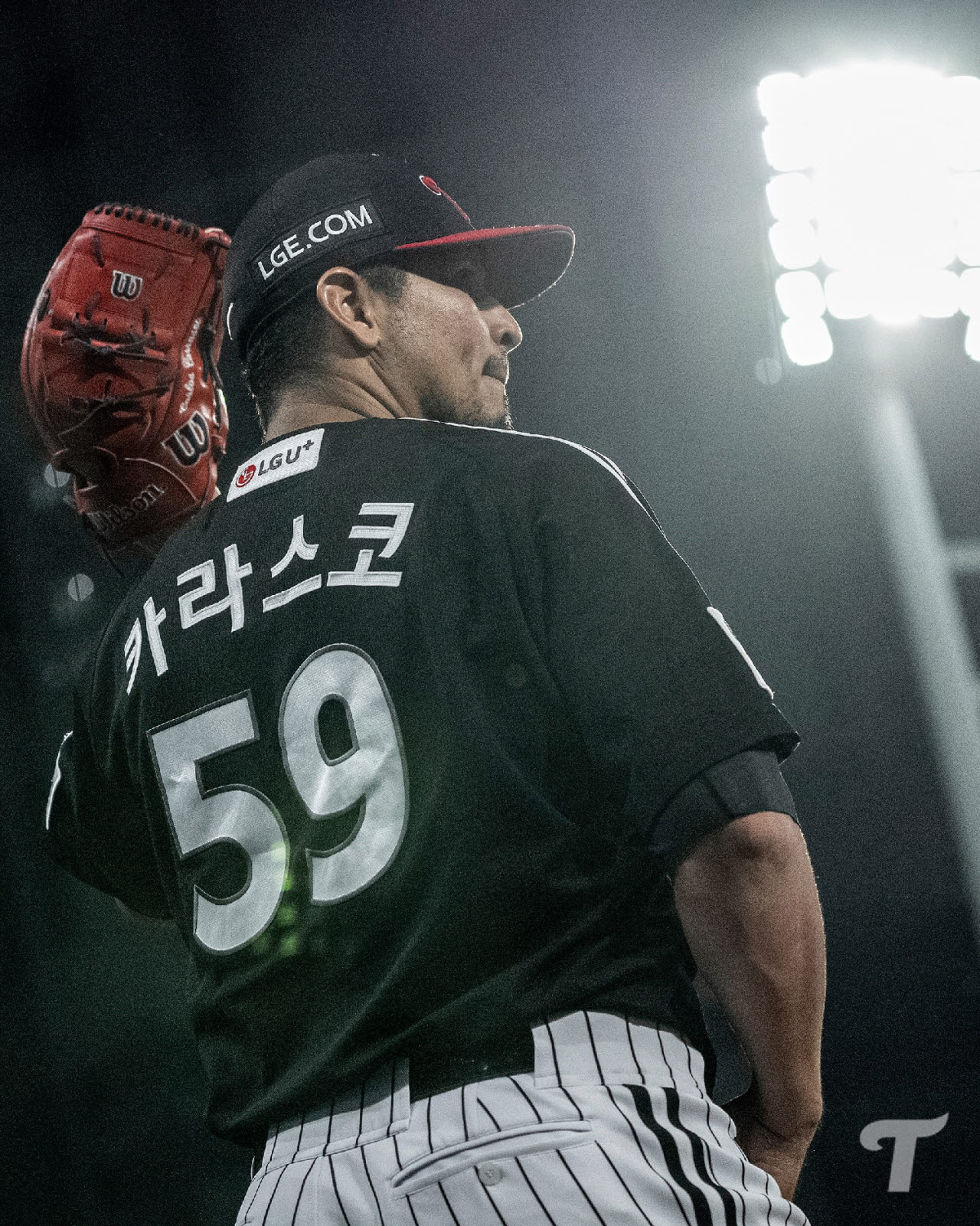 무실점 호투를 펼친 LG트윈스 외국인투수 카를로스 카라스코. 사진=LG트윈스
