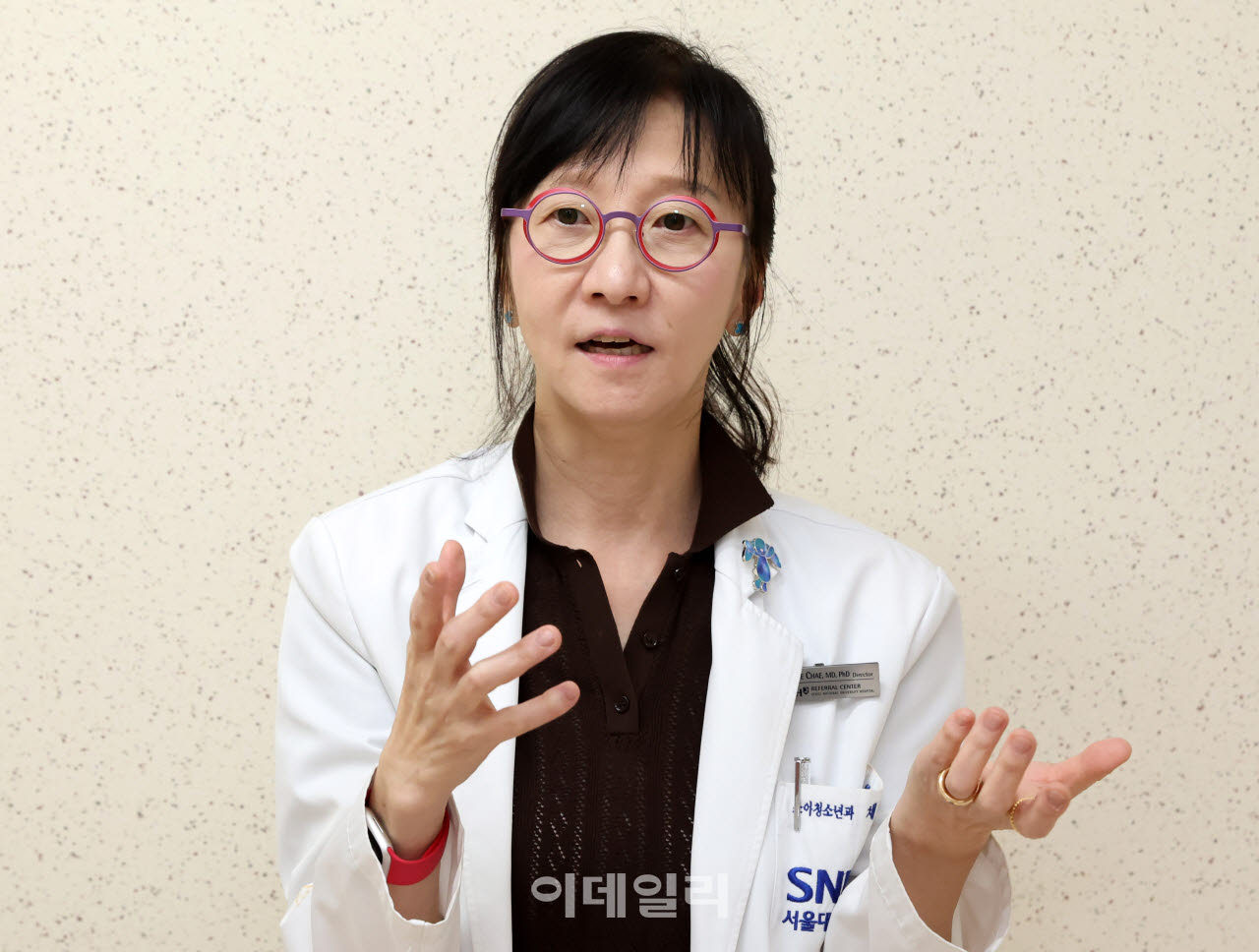 채 원장은 권역별 희귀질환 전문기관을 희귀질환 환자들의 '돌봄의 거점'으로 전환해야 한다고 강조했다.(사진=방인권 기자)