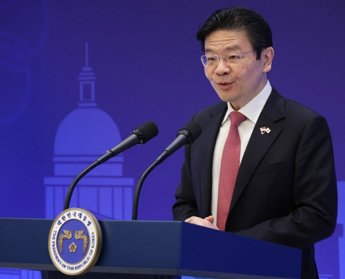 싱가포르 웡 총리(사진=연합뉴스)