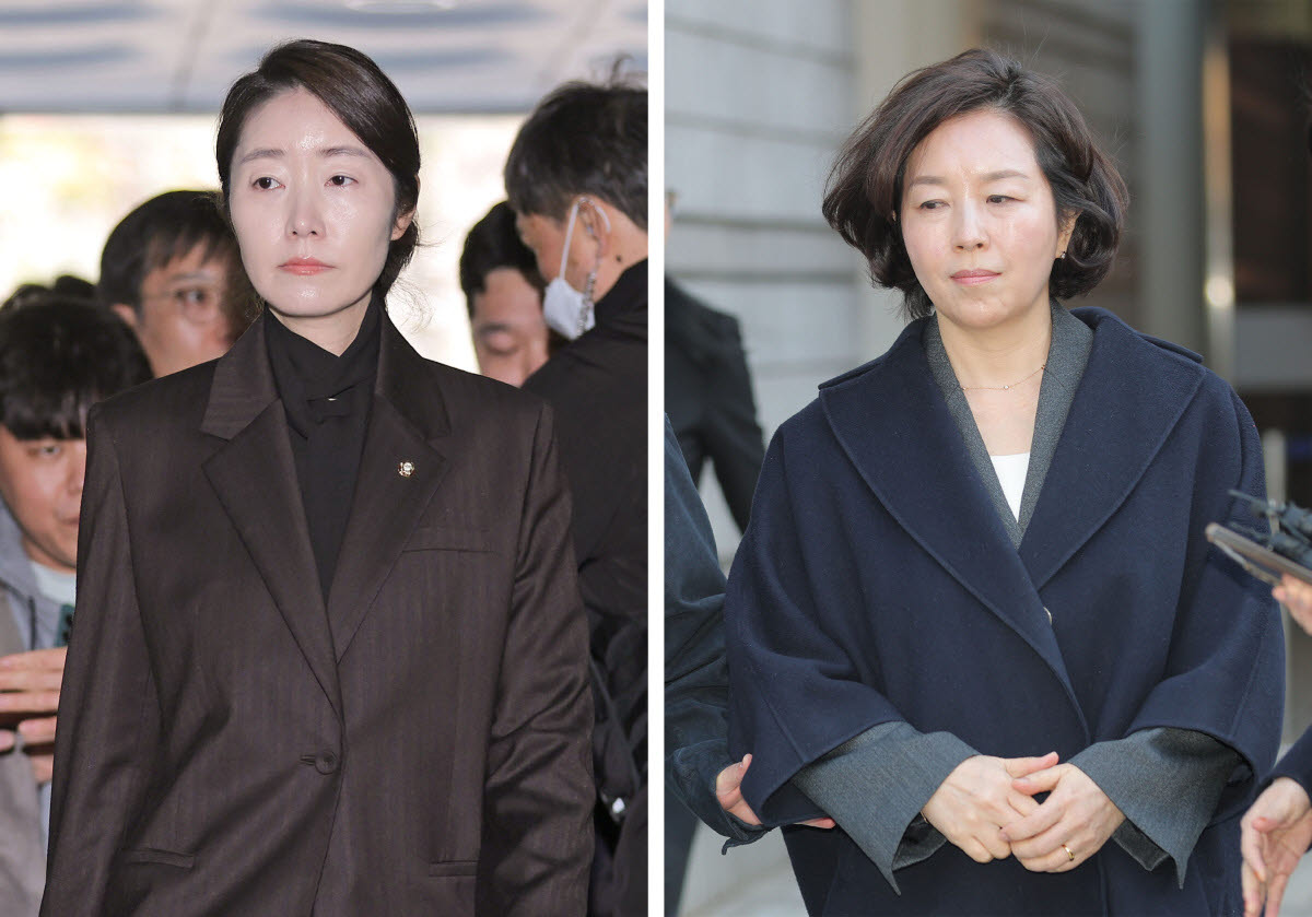 '1억 공천헌금' 의혹을 받는 김경 전 서울시의원과 강선우 무소속 의원이 지난 3월 3일 서울 서초구 서울중앙지방법원에서 열린 구속 전 피의자 심문(영장실질심사)에 출석했다.(사진=연합뉴스)