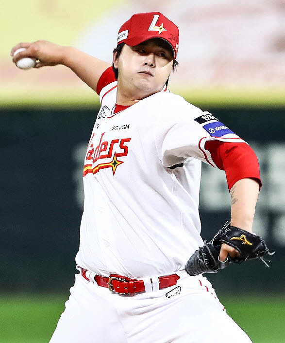 SSG랜더스 김민. 사진=SSG랜더스