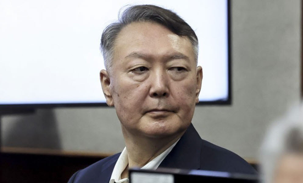 법정 출석한 윤석열 전 대통령 (사진=사진공동취재단 제공)