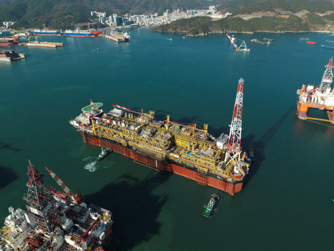 대우조선해양이 건조한 FPSO. (사진=이데일리DB)