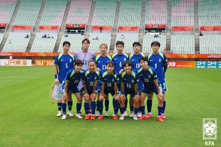 한국 여자축구 대표팀. 사진=대한축구협회