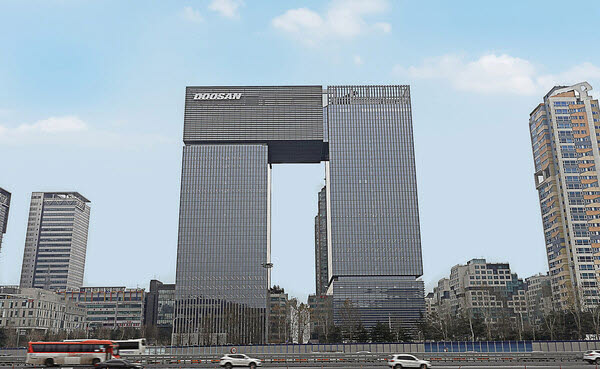 두산 사옥 전경.(사진=두산.)