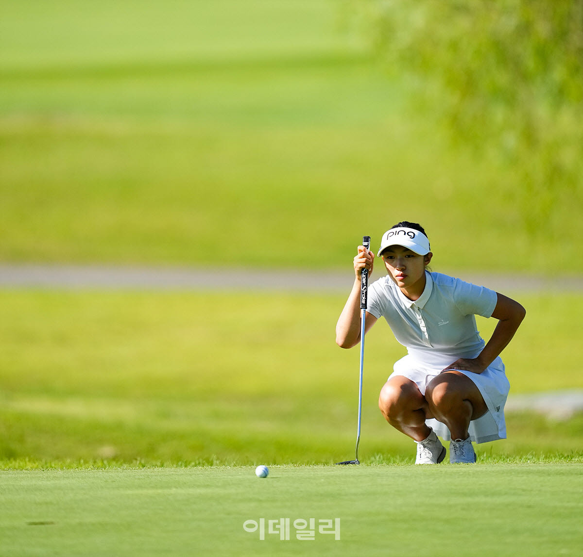 [포토]문아린,첫 홀 보기는 없다