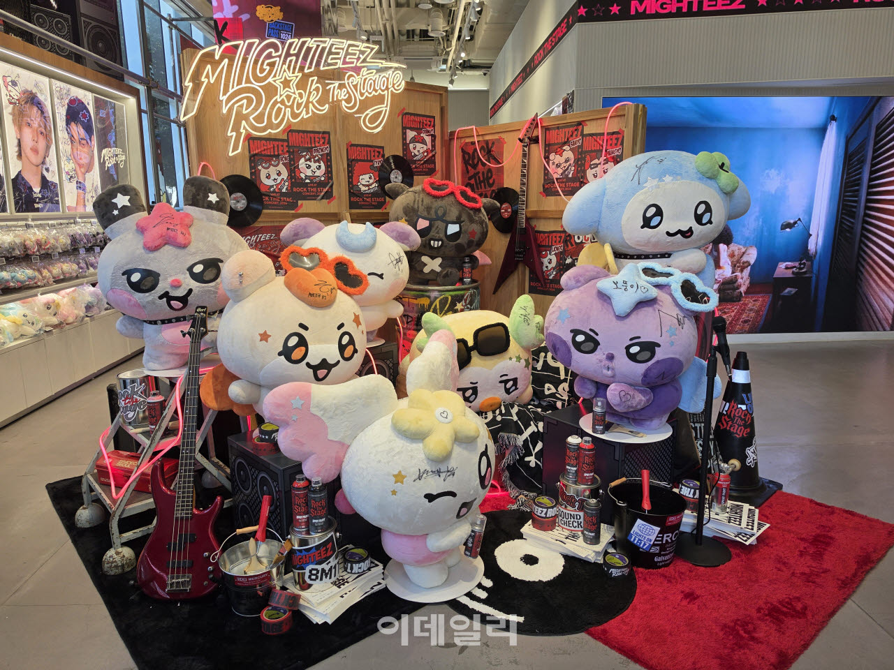 에이티즈 멤버들의 개성과 무드를 IPX의 크리에이티브로 재해석한 캐릭터 IP '마이티즈'(사진=이소현 기자)
