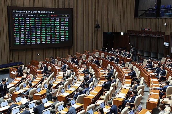 17일 오후 서울 여의도 국회에서 제439회국회(정기회) 제439-9차 본회의가 열리고 있다. (사진=연합뉴스)