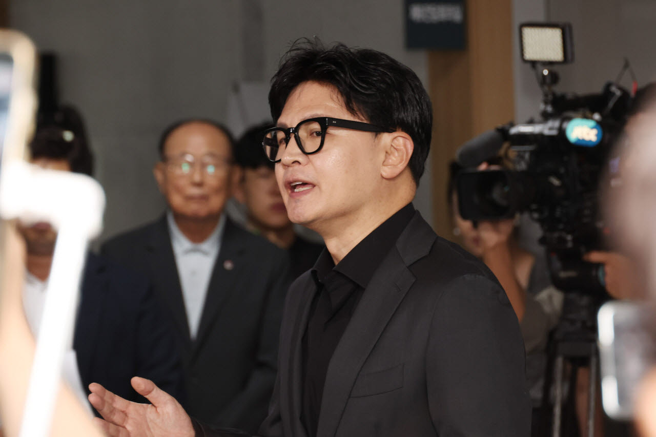 현안 관련 기자회견하는 한동훈 의원. (사진=뉴시스)