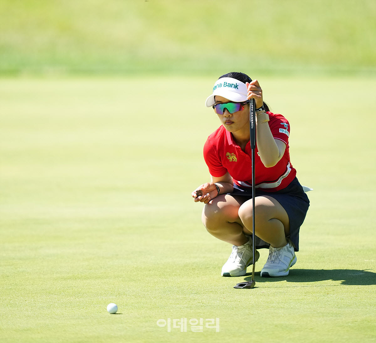 [포토]짜라위 분짠,버디 라인을 찾아보자