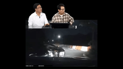 제보자가 공개한 블랙박스 영상 일부 (사진=유튜브 채널 '한문철 TV' 캡처)